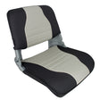 Springfield Skipper Deluxe Folding Seat - Charcoal/Grey - 1061057