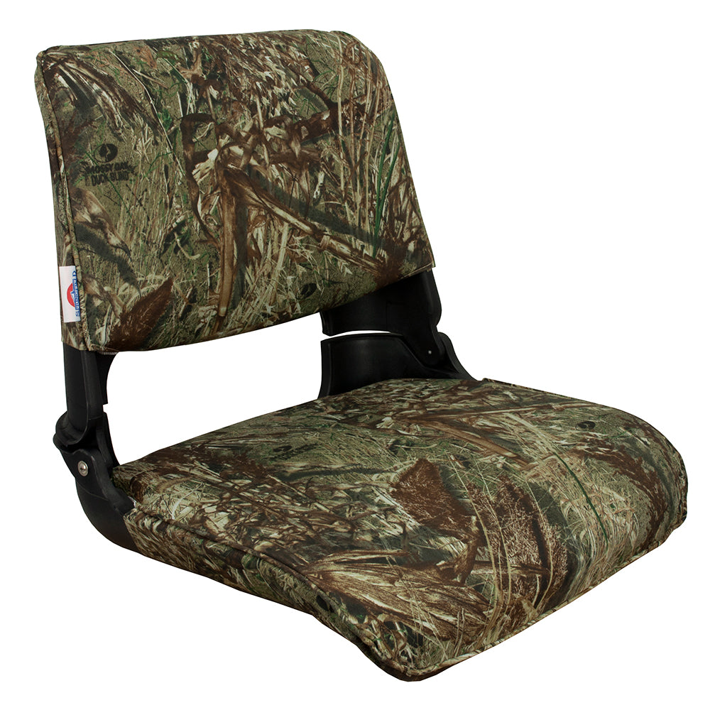 Springfield Skipper Premiun Folding Seat - Mossy Oak Duck Blind with Black Shell - 1061021