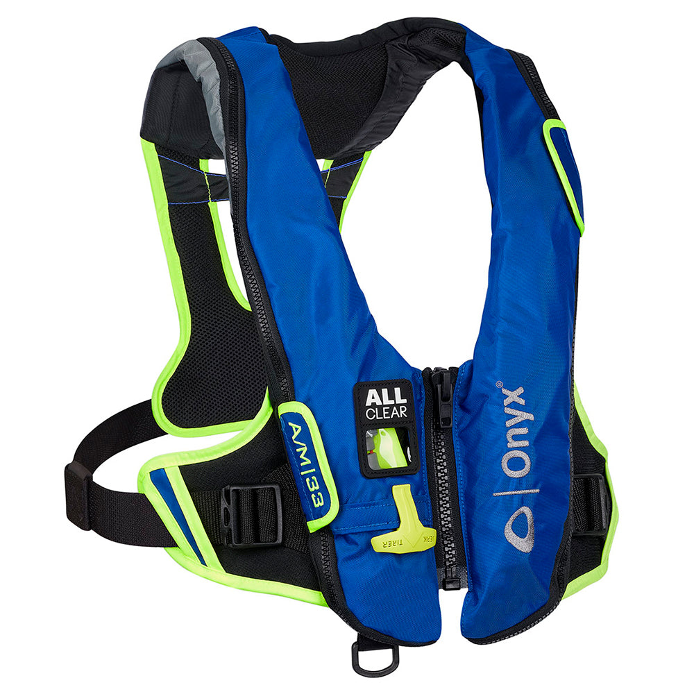 Onyx Impulse A/-24 All Clear Auto/Manual Inflatable Life Jacket - Blue - 132800-500-004-21