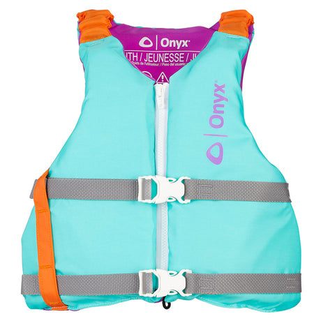 Onyx Youth Universal Paddle Vest - Aqua - 121900-505-002-21