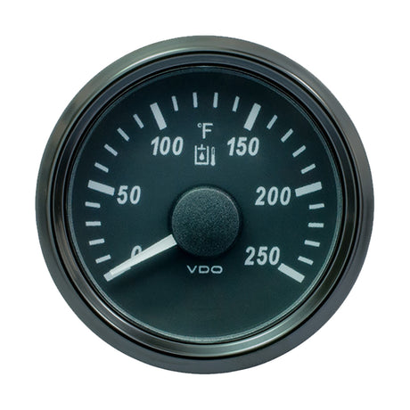 VDO SingleViu 52mm (2-1/16") Hydraulic Oil Temp. Gauge - 250 DegreeF - 291-22 Ohm - A2C3916310030