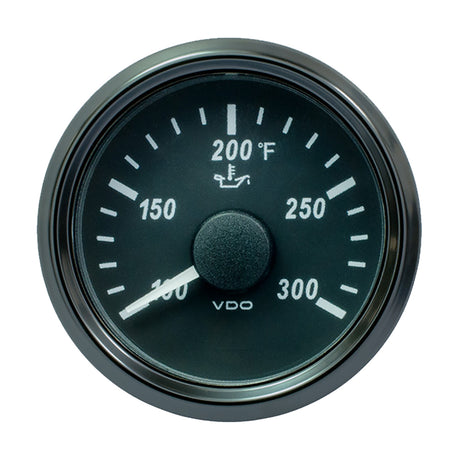 VDO SingleViu 52mm (2-1/16") Oil Temp. Gauge - 300 Degree F - 322-18 Ohm - A2C3833410030