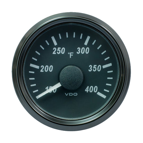 VDO SingleViu 52mm (2-1/16") Cylinder Temp. Gauge - 400 DegreeF - 471-14 Ohm - A2C3833530030