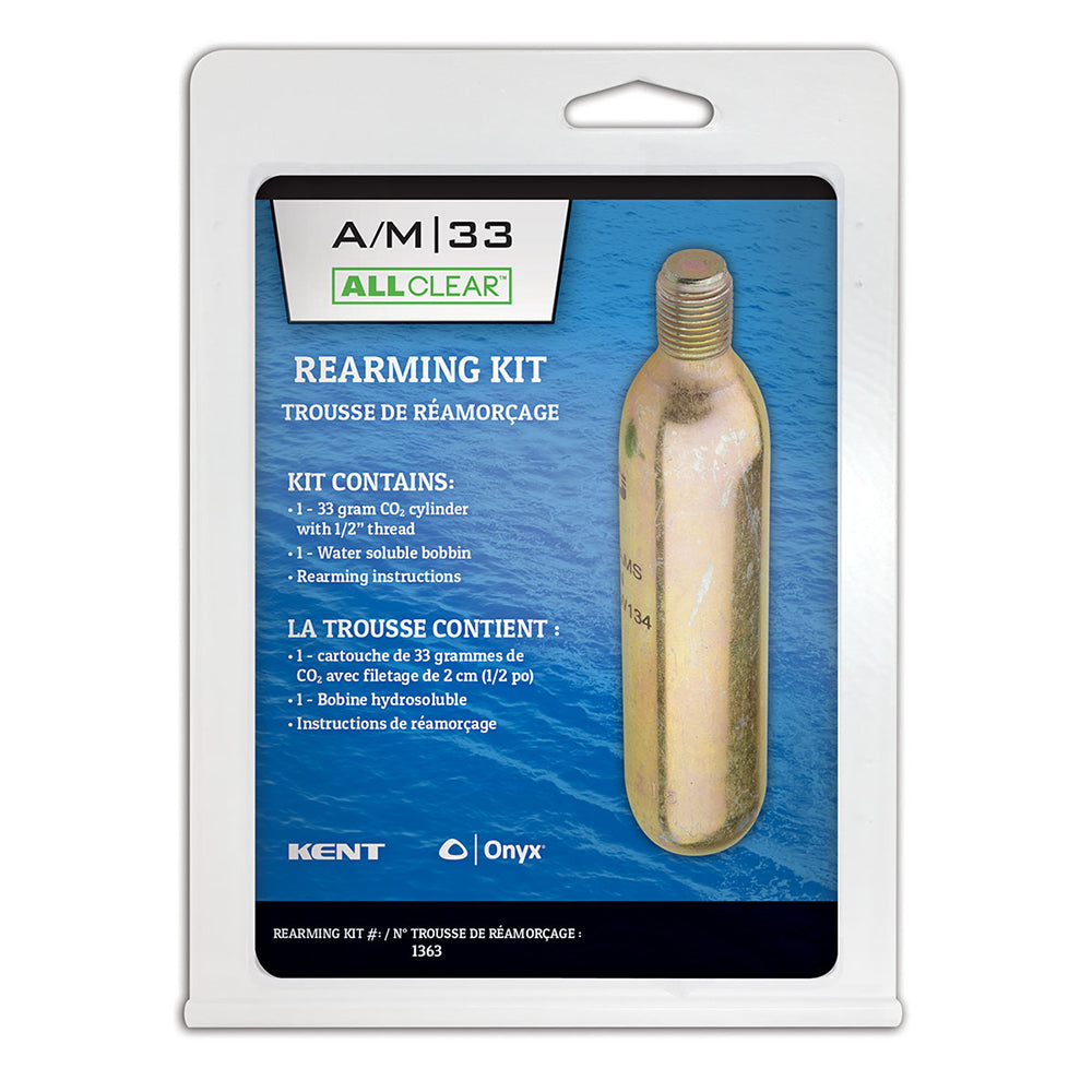 Onyx Rearming Kit for 33 Gram A/M All Clear Vests - 136300-701-999-19