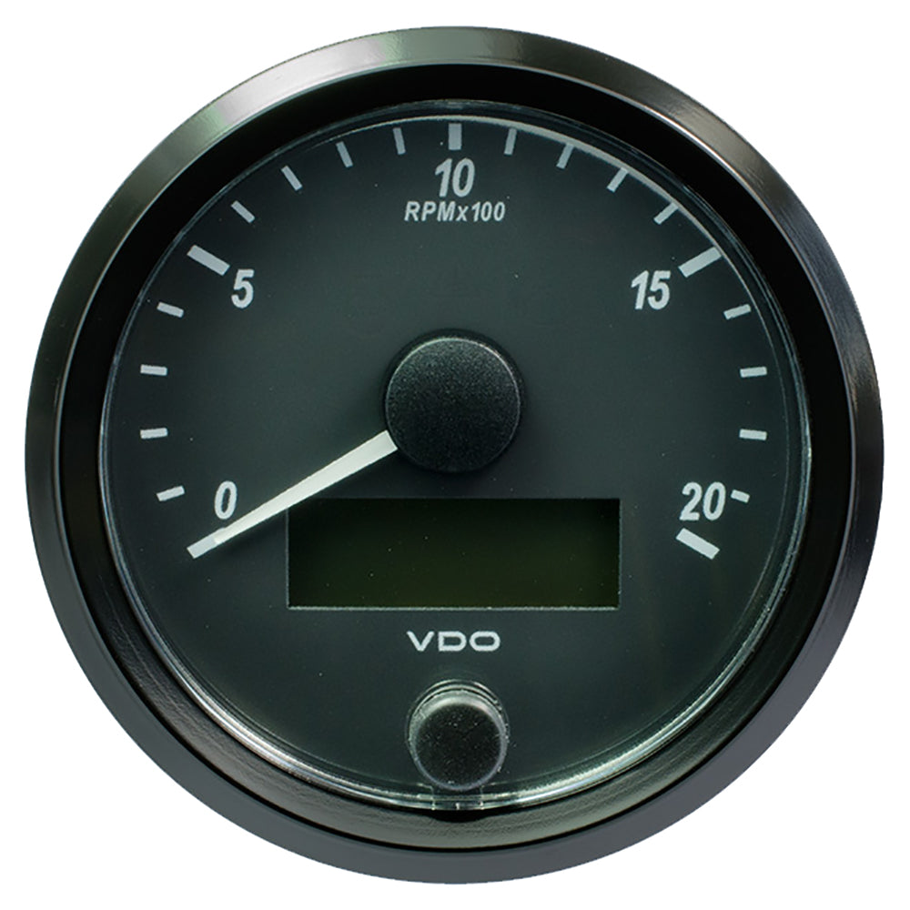 VDO SingleViu 80mm (3-1/8") Tachometer - 2000 RPM - A2C3832960030