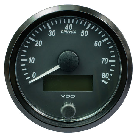 VDO SingleViu 80mm (3-1/8") Tachometer - 8000 RPM - A2C3833020030
