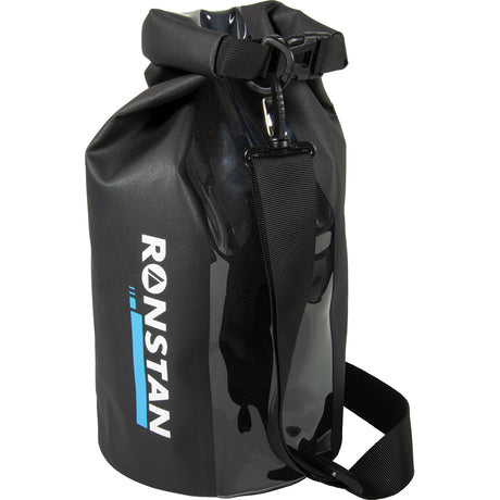 Ronstan Dry Roll Top - 10L Bag - Black with Window - RF4012