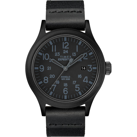 Timex Expedition Scout 40mm - Black - Fabric Strap Watch - TW4B14200