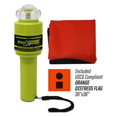 ACR ResQFlare Electronic Flare & Flag - 3966