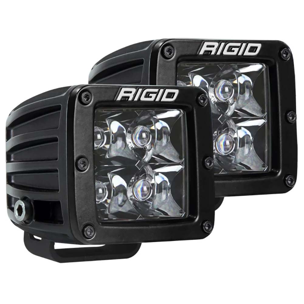 RIGID Industries D-Series Pro Dually Spot Surface Mount Pair - Midnight Edition - 202213BLK