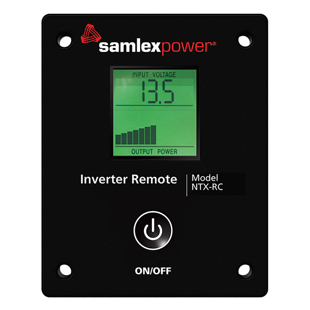 Samlex NTX-RC Remote Control w/LCD Screen for NTX Inverters - NTX-RC