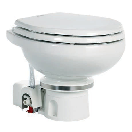Dometic MasterFlush 7120 White Electric Macerating Toilet w/Orbit Base - Fresh Water - 9108824451