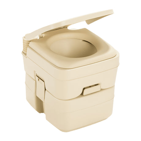 Dometic 966 Portable Toilet - 5 Gallon - Parchment - 301096602