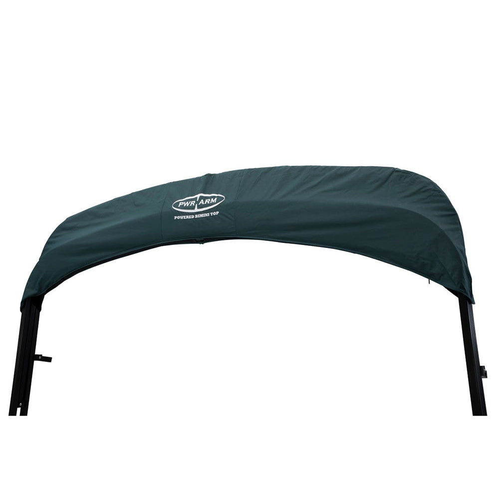 SureShade Power Bimini - Black Anodized Frame - Green Fabric - 2020000310