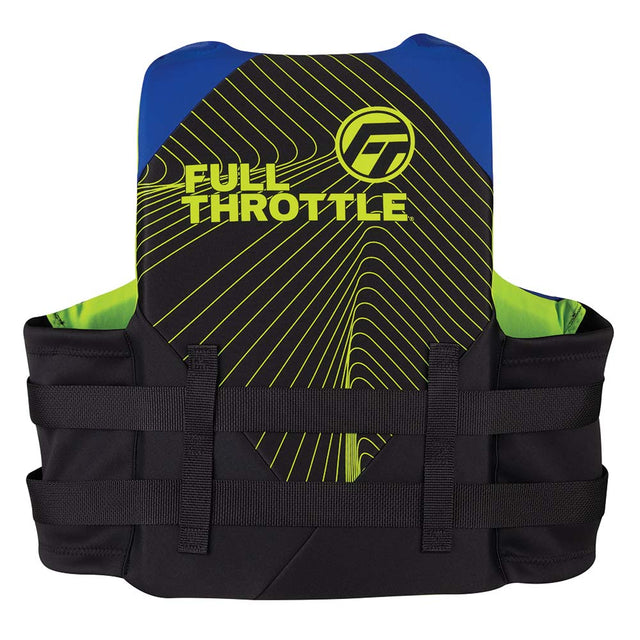 Full Throttle Adult Rapid-Dry Life Jacket - S/M - Blue/Black - 142100-500-030-22