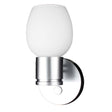 Lunasea LED Wall Light - Brushed Nickel - Tulip Glass - LLB-33OW-81-OT