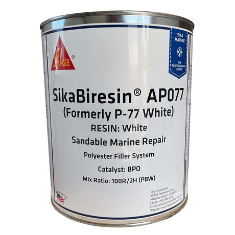 Sika SikaBiresin AP077 White Gallon BPO Hardener Required - 606547