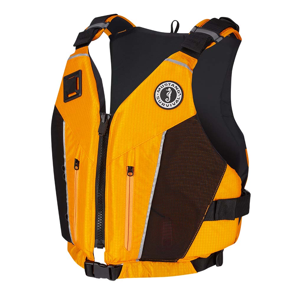 Mustang Java Foam Vest - Mango - X-Small/Small - MV7113-201-XS/S-216