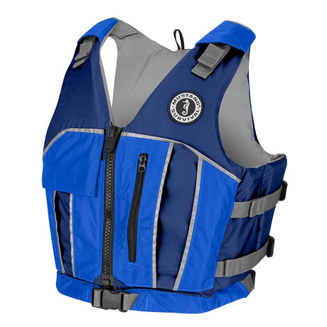 Mustang Reflex Foam Vest - Royal Blue/Navy - X-Small/Small - MV7020-190-XS/S-216