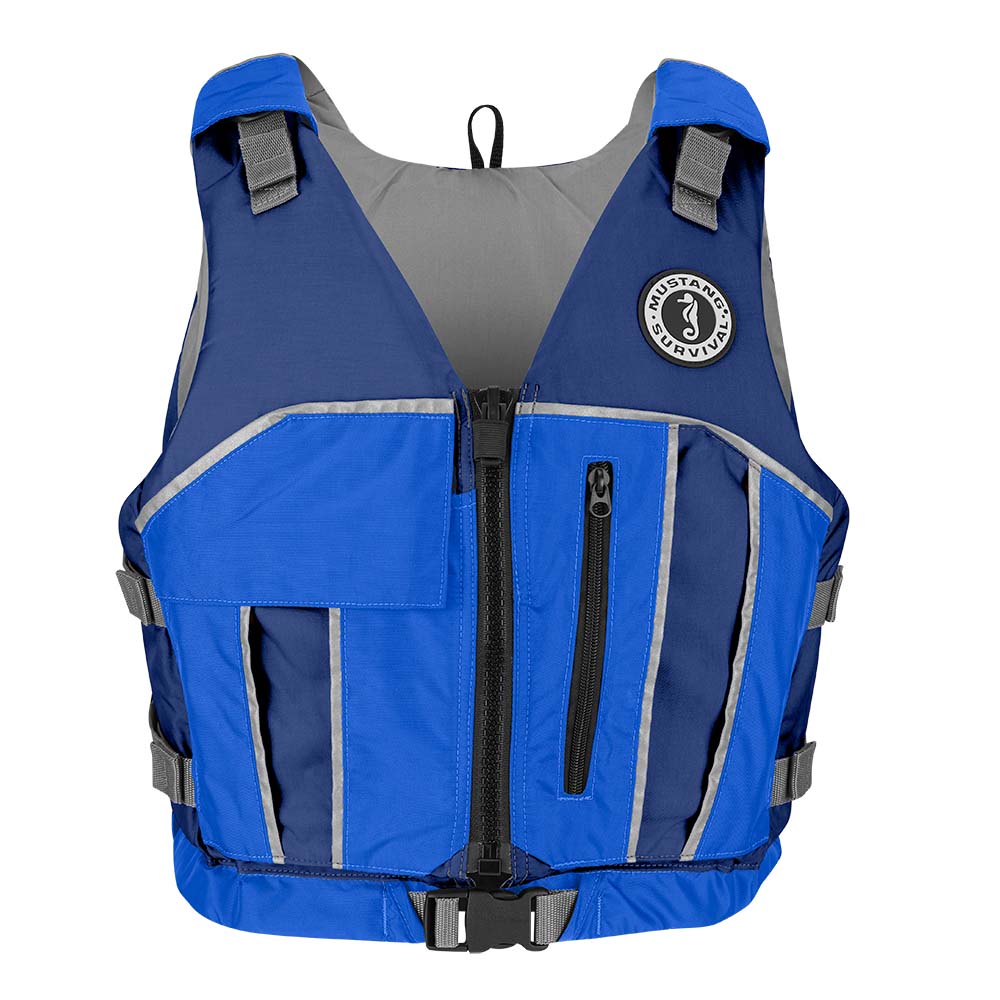 Mustang Reflex Foam Vest - Royal Blue/Navy - Medium/Large - MV7020-190-M/L-216