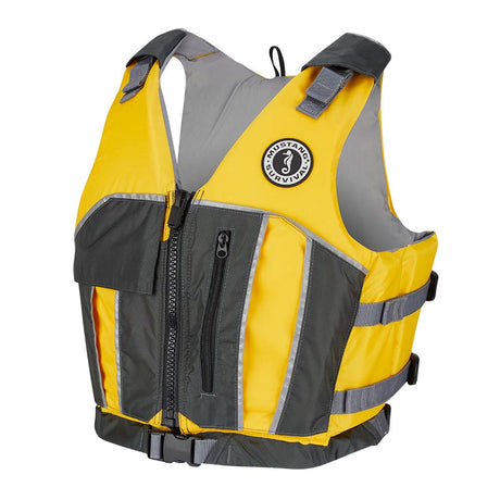 Mustang Reflex Foam Vest - Yellow/Grey - X-Small/Small - MV7020-222-XS/S-216