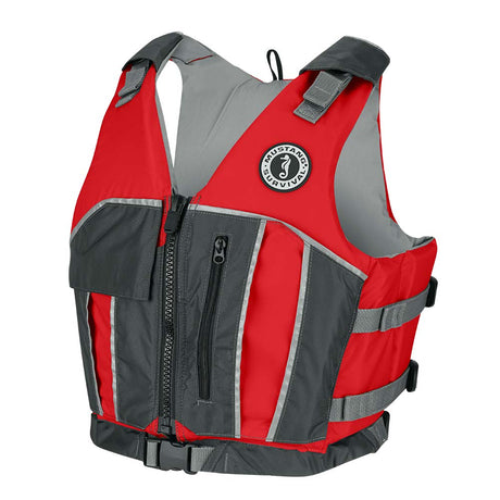 Mustang Reflex Foam Vest - Red/Grey - X-Small/Small - MV7020-861-XS/S-216