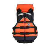 Mustang Explorer V Foam Vest - Orange/Black - Adult Universal - MV9080-33-0-253