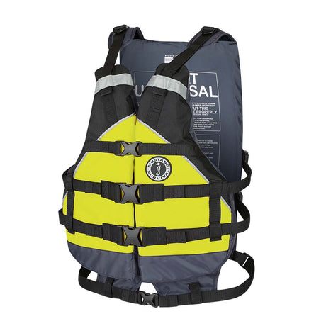 Mustang Youth Canyon V Foam Vest - Yellow/Black - 50-90lbs - MV9070-124-0-253