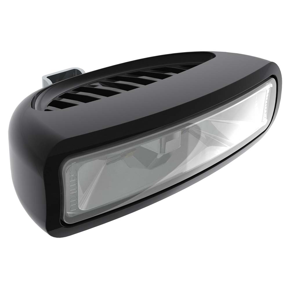 Lumitec Caprera3 Spreader Light - White/Red Dimming - Black Housing - 101717