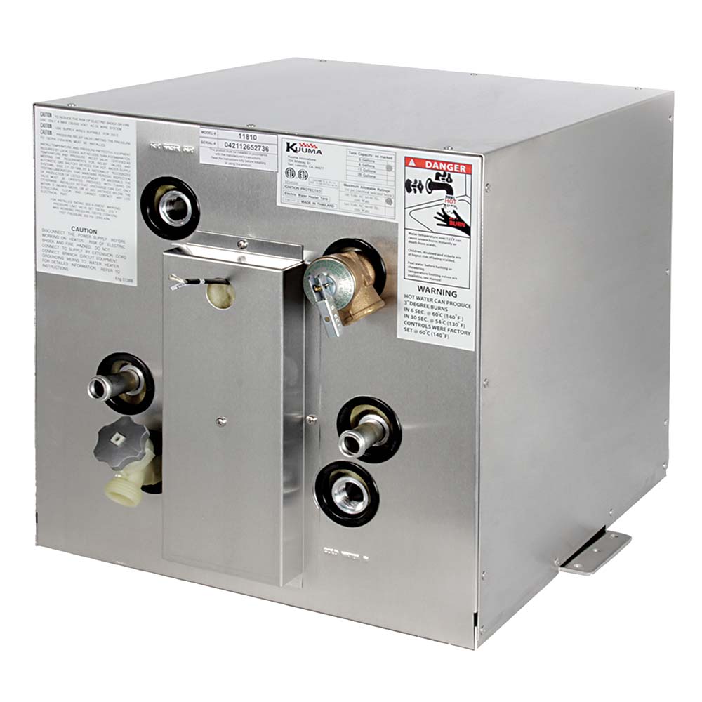 Kuuma 6 Gallon Water Heater - 120V Front Heat Exchange Side Mount - 11810
