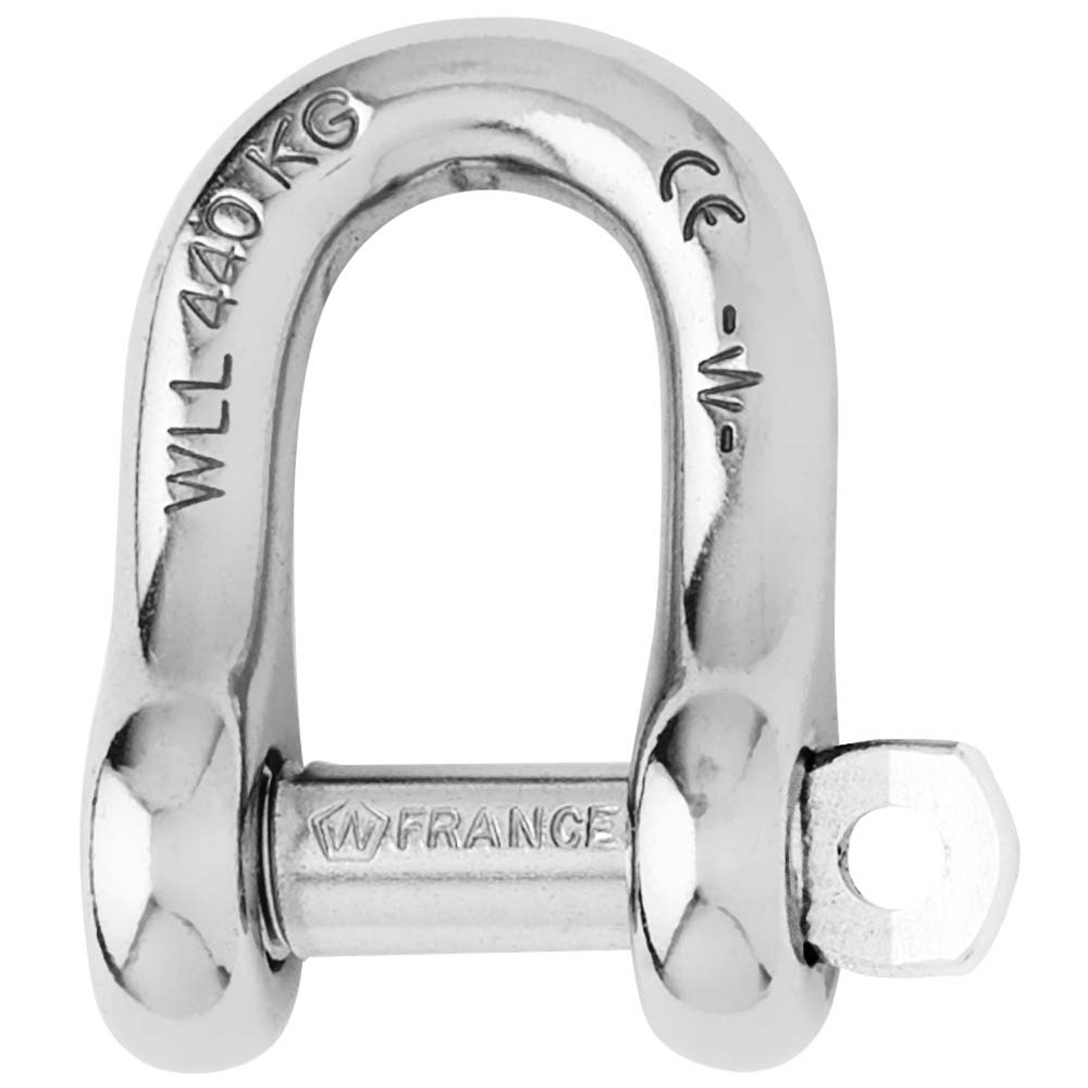 Wichard Captive Pin D Shackle - Diameter 5mm - 3/16" - 1402