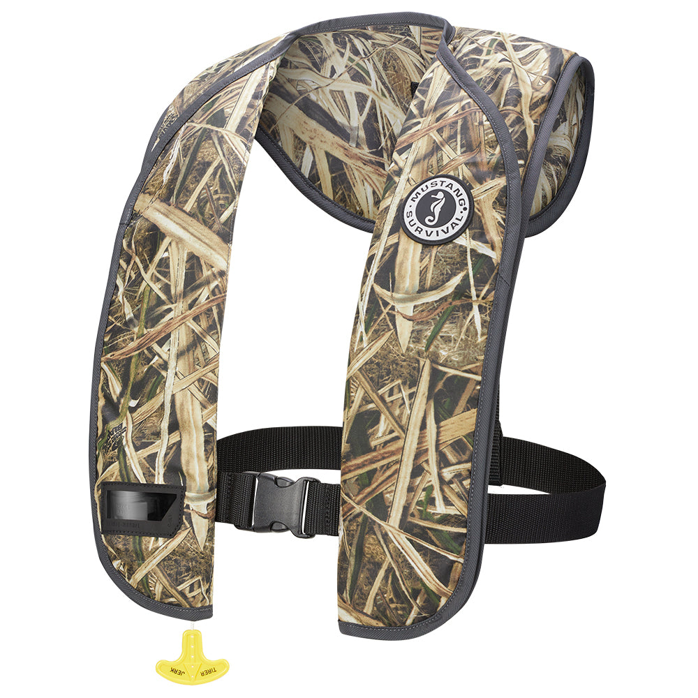 Mustang MIT 100 Inflatable PFD - Manual - Camo Mossy Oak Shadow Grass Blades - MD2014C3-261-0-202