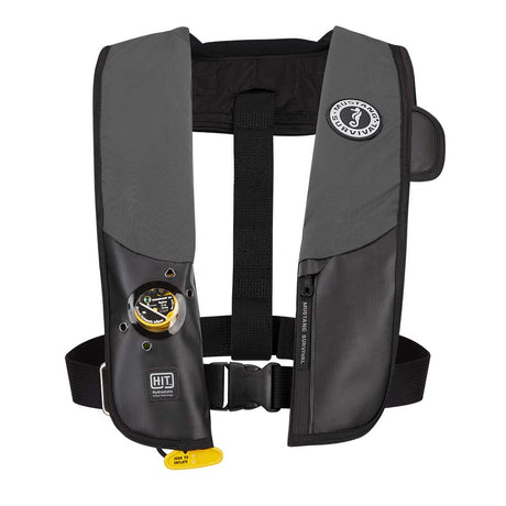 Mustang HIT Inflatable Hydrostatic Inflatable PFD - Grey/Black - MD318302-262-0-202
