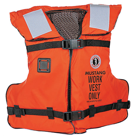 Mustang Type III/V Work Vest - Orange - MV3192-2-0-16