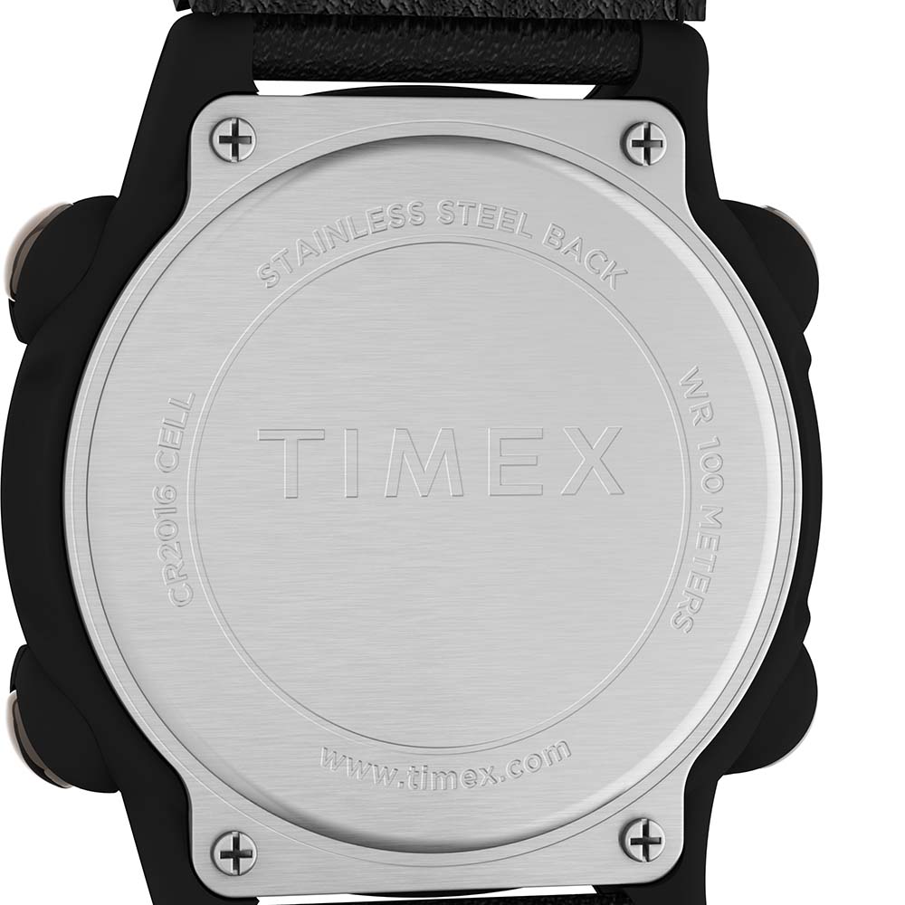 Timex Expedition Chrono 39mm Watch - Black Leather Strap - TW4B20400