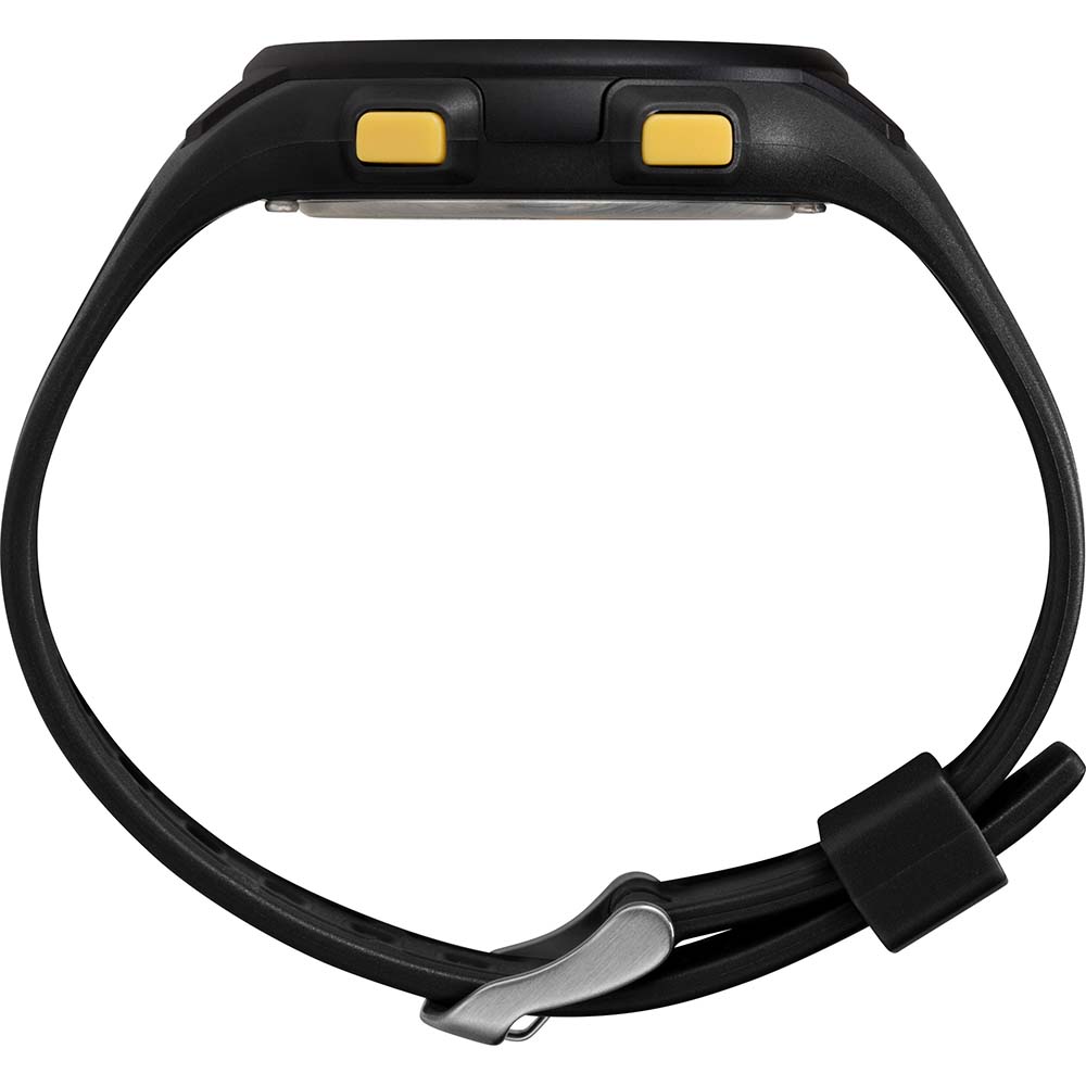 Timex DGTL 45mm Men's Watch - Black/Yellow Case - Black Strap - TW5M41400