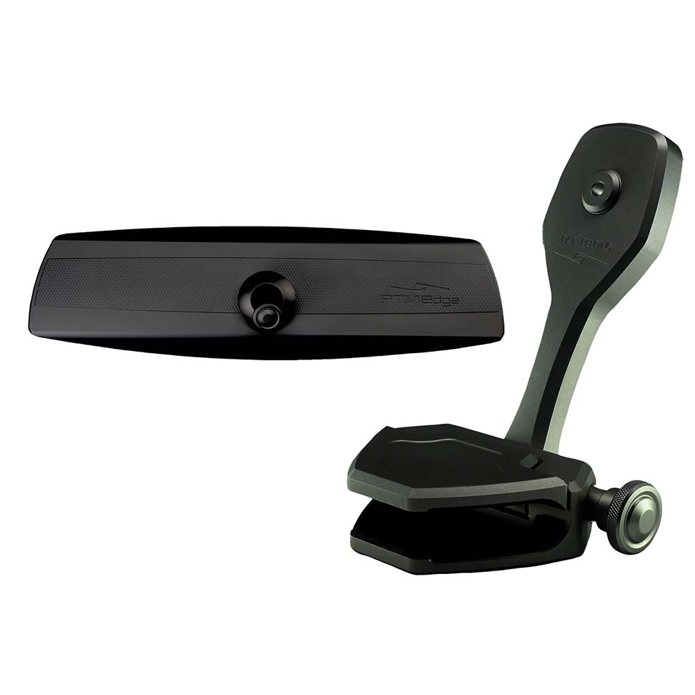 PTM Edge Mirror/Bracket Kit w/VR-140 Elite Mirror & ZXR-300 (Black) - P12848-1300TEBBK
