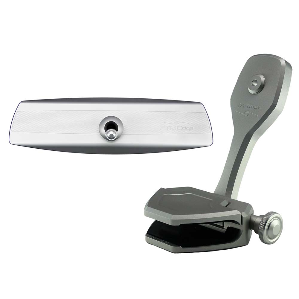 PTM Edge Mirror/Bracket Kit w/VR-140 Elite Mirror & ZXR-360 (Silver) - P12848-1360TEBCL