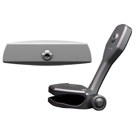 PTM Edge Mirror/Bracket Kit w/VR-140 Elite Mirror & ZXR-361 (Titanium Grey) - P12848-1361TEBGR