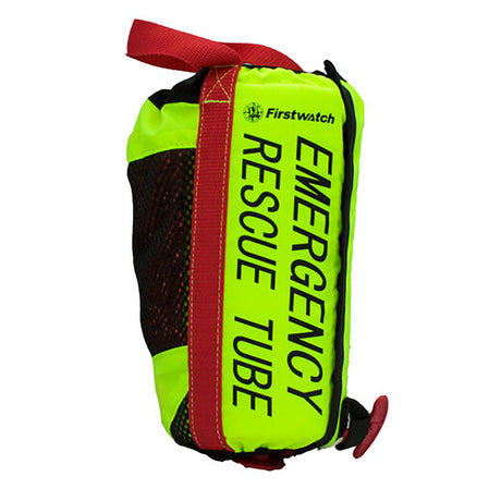 First Watch Inflatable Rescue Tube with 75' Throw Bag - RBA-200-ROP