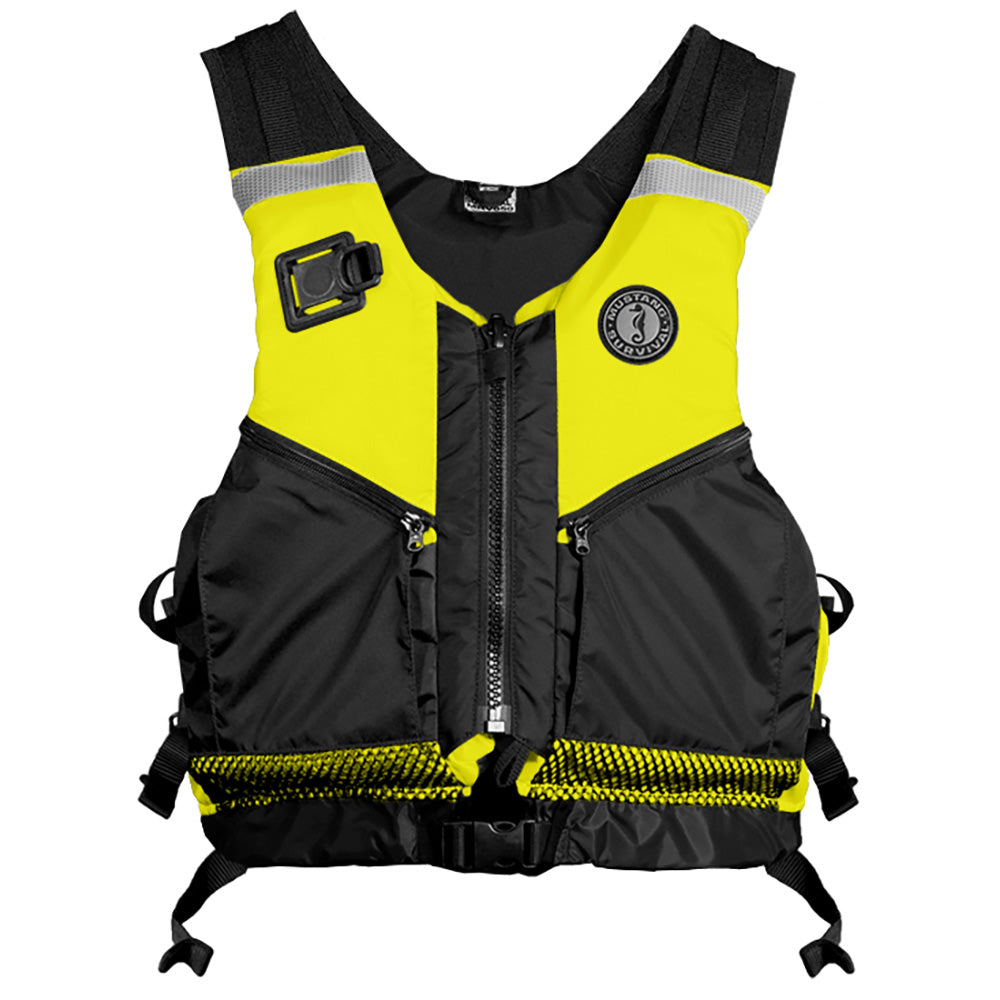 Mustang Operations Support Water Rescue Vest - Fluorescent Yellowith Green/Black - X-Large/XX-Large - MRV050WR-251-XL/XXL-216