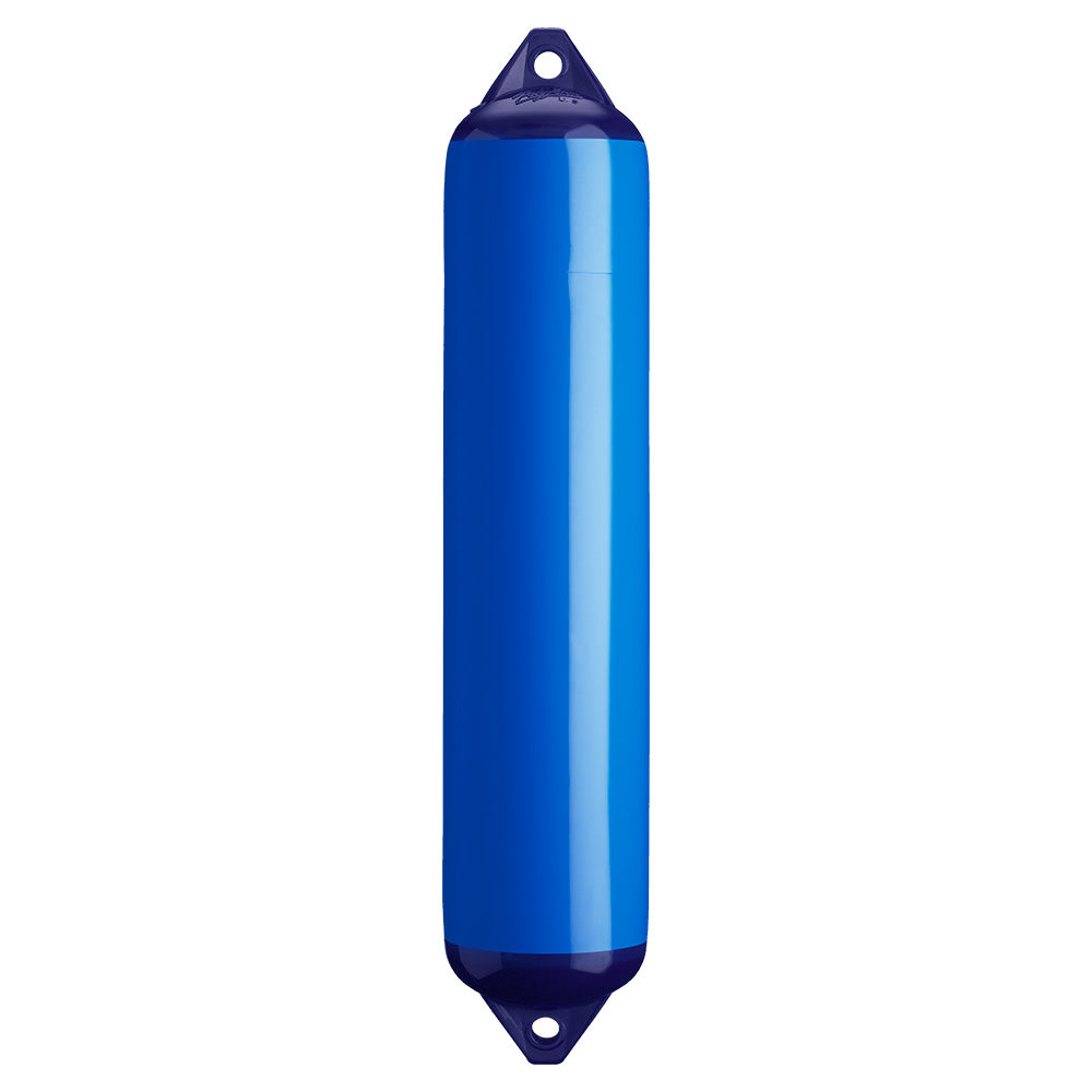 Polyform F-4 Twin Eye Fender 8.5" x 40.5" - Blue - F-4-BLUE