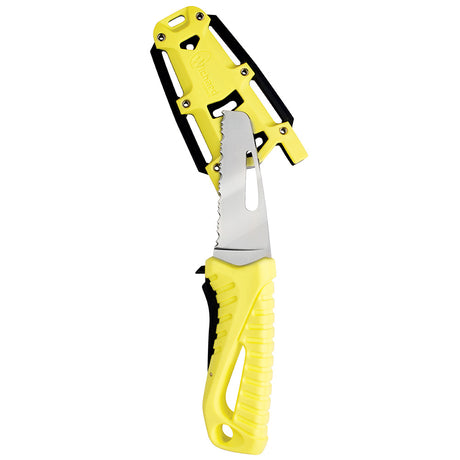 Wichard Offshore Rescue Knife Fixed Blade - Fluorescent - 10192