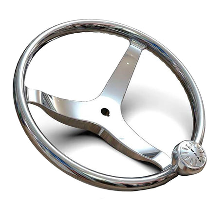 Lewmar 3 Spoke 13.5" Steering Wheel with Power-Grip Knob - 89700820