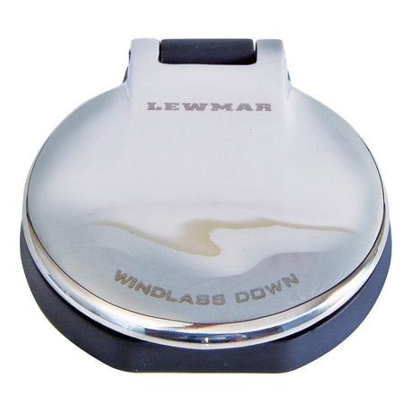 Lewmar Deck Foot Switch - Windlass Down - Stainless Steel - 68000888