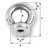 Wichard 5/16 Eye Nut - 21/32" Diameter - 6341