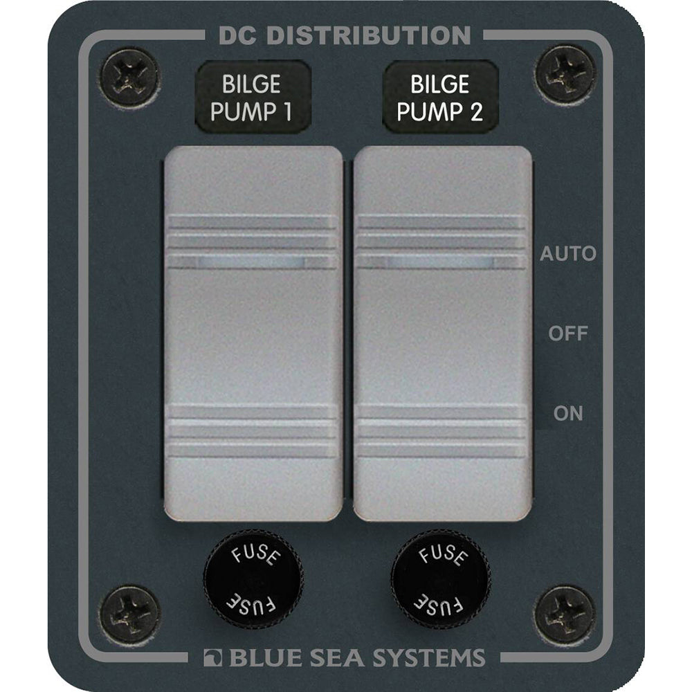 Blue Sea 8664 Contura 2 Bilge Pump Control Panel - 8664