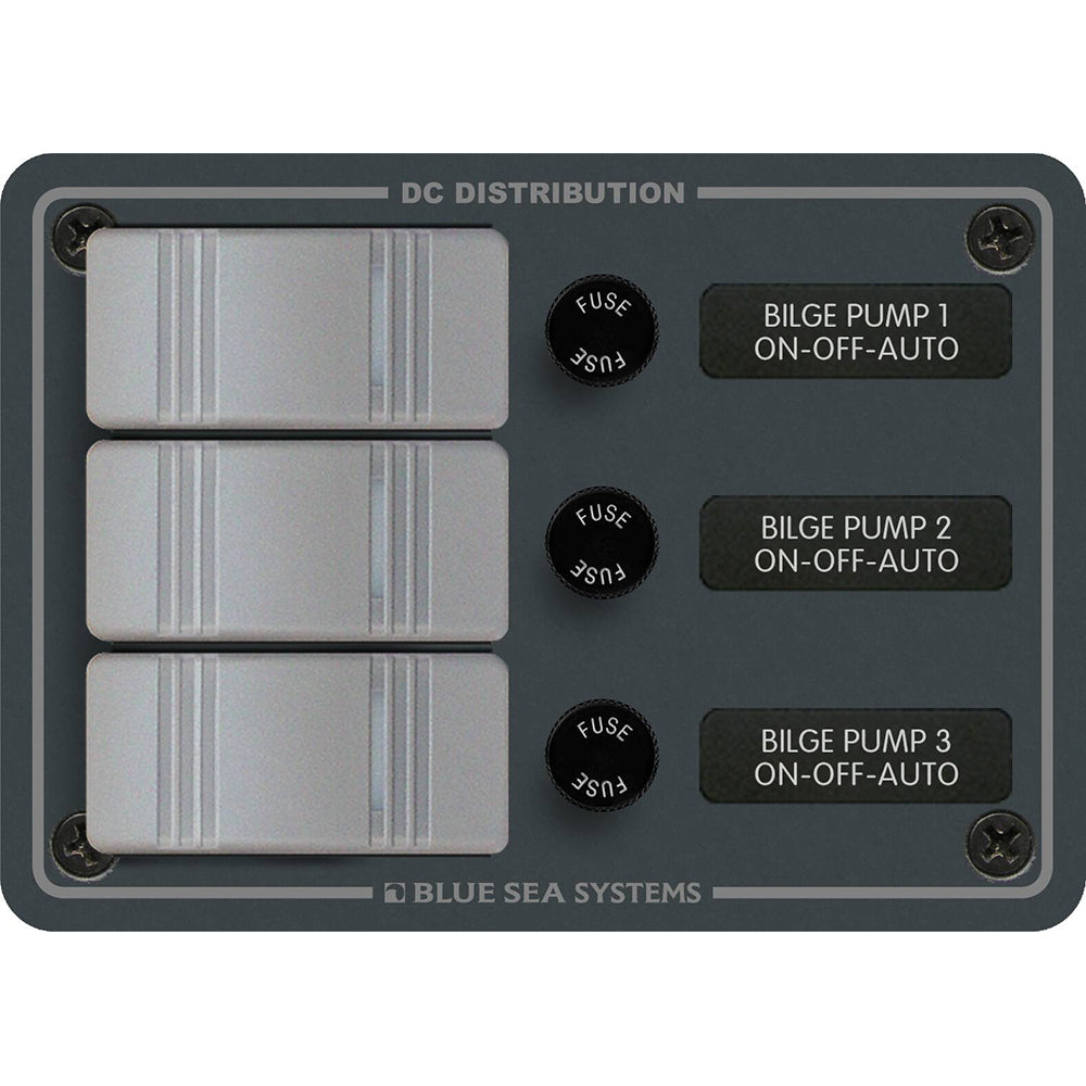 Blue Sea 8665 Contura 3 Bilge Pump Control Panel - 8665