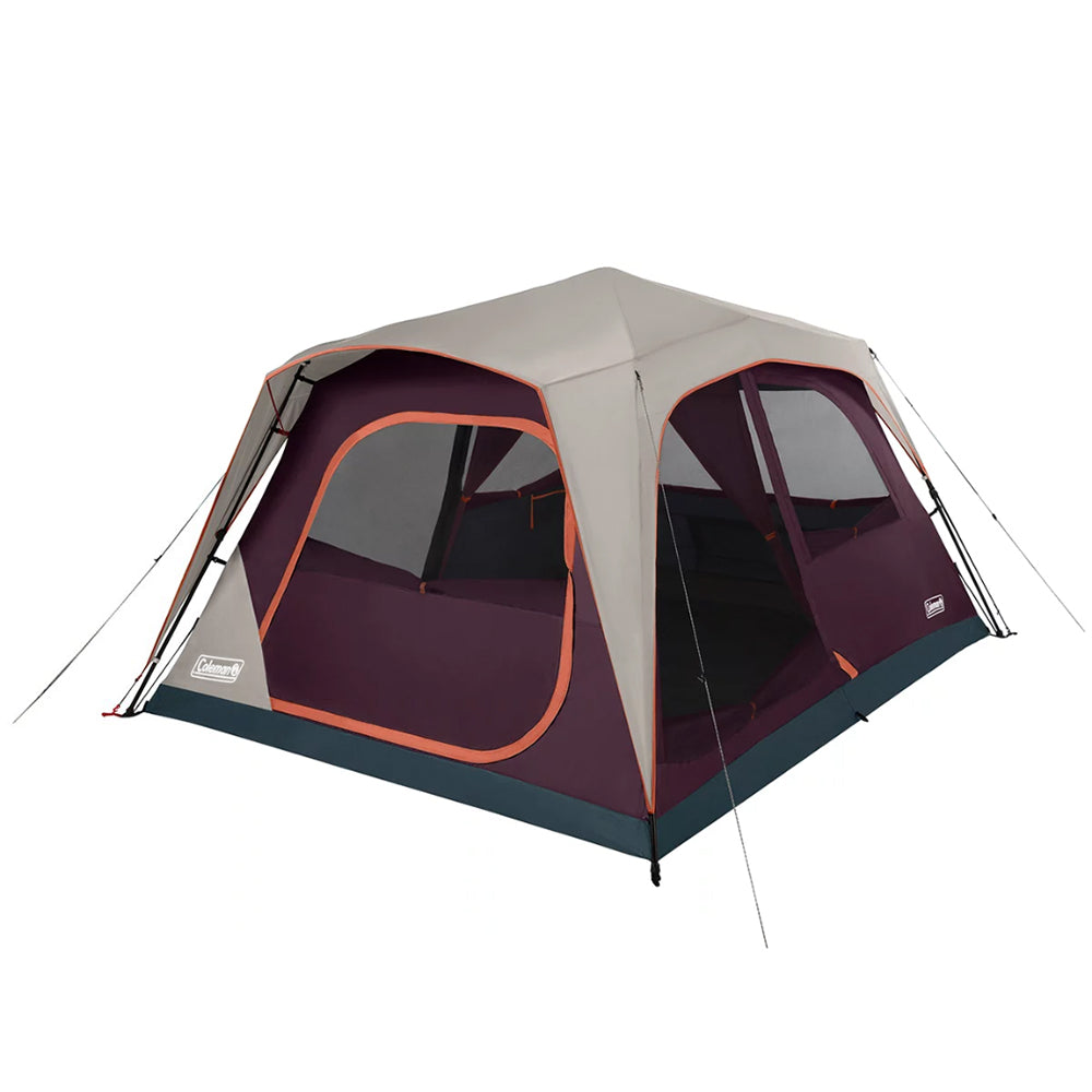 Coleman Skylodge 8-Person Instant Camping Tent - Blackberry - 2000038276