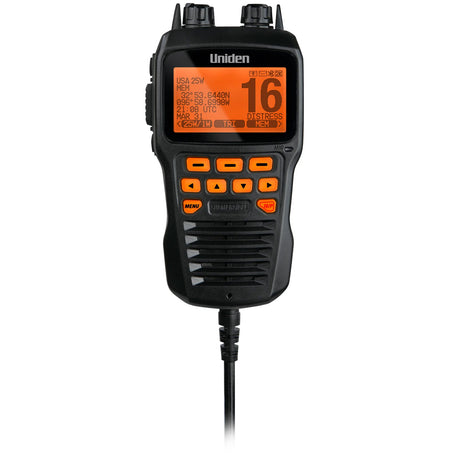 Uniden Remote Mic for UM725 VHF Radios - Black - UMRMICBK